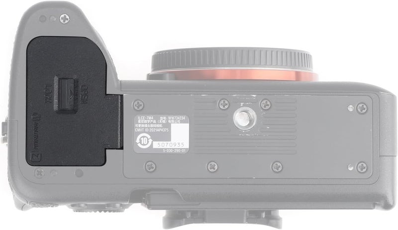 FocusFoto Battery Door Cover Lid Cap Replacement for Sony Alpha A7IV, A7RIV, A7SIII, FX3, FX30, A1, A9II Camera Repair Parts - Image 5